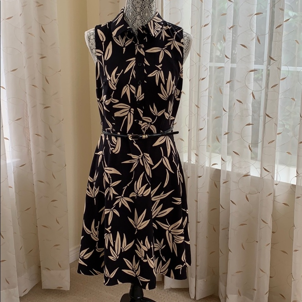 Dress Barn Sleeveless Buttondown Dress sz 8 NWOT